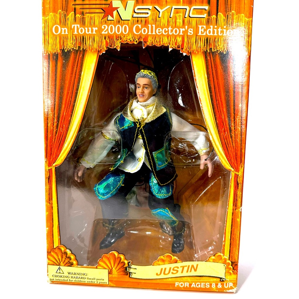 NSYNC Collective On Tour 2000 Collector’s Addition Marionette Justin Timberlake